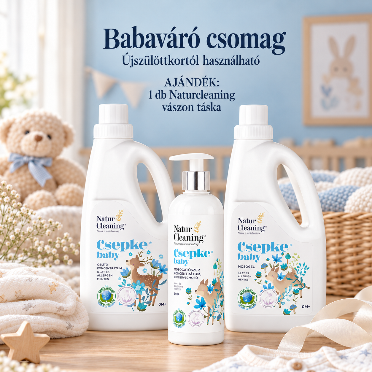 Csepke Baby Babaváró csomag