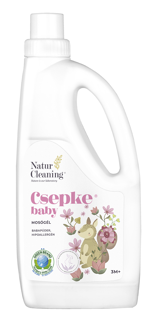 Csepke baby hipoallergén mosógél babapúder 1 liter