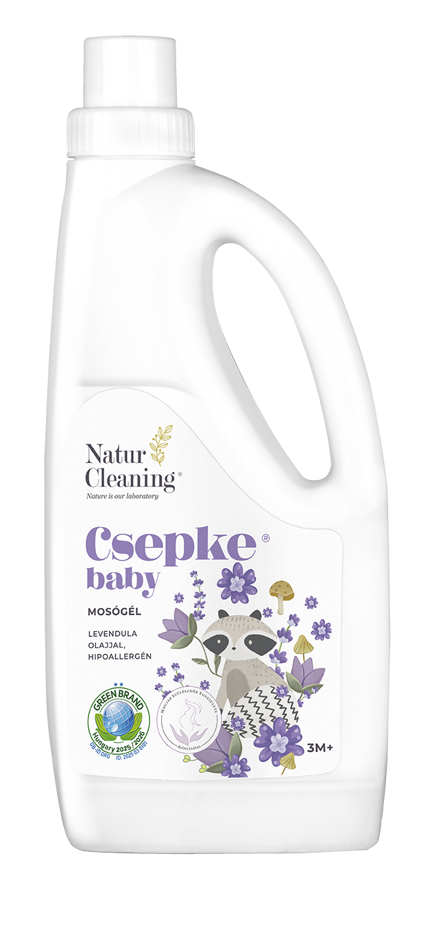 Csepke Baby mosógél levendula olajjal 3m+ 1 liter