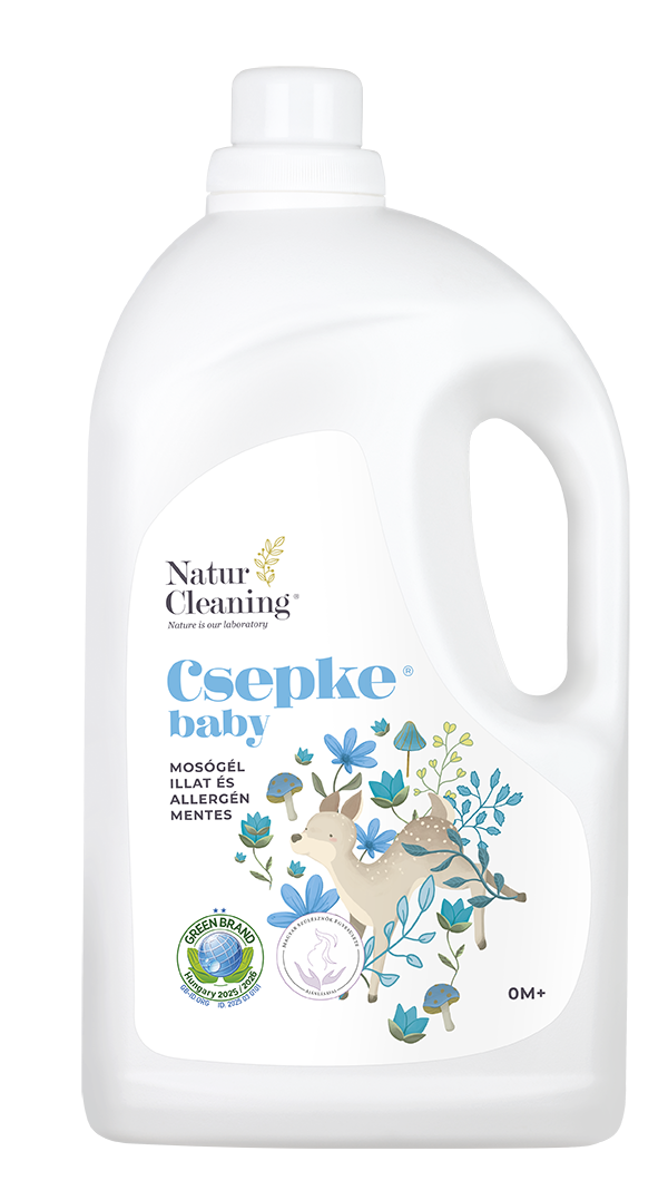 Csepke Baby allergénmentes mosógél 0m+4 liter