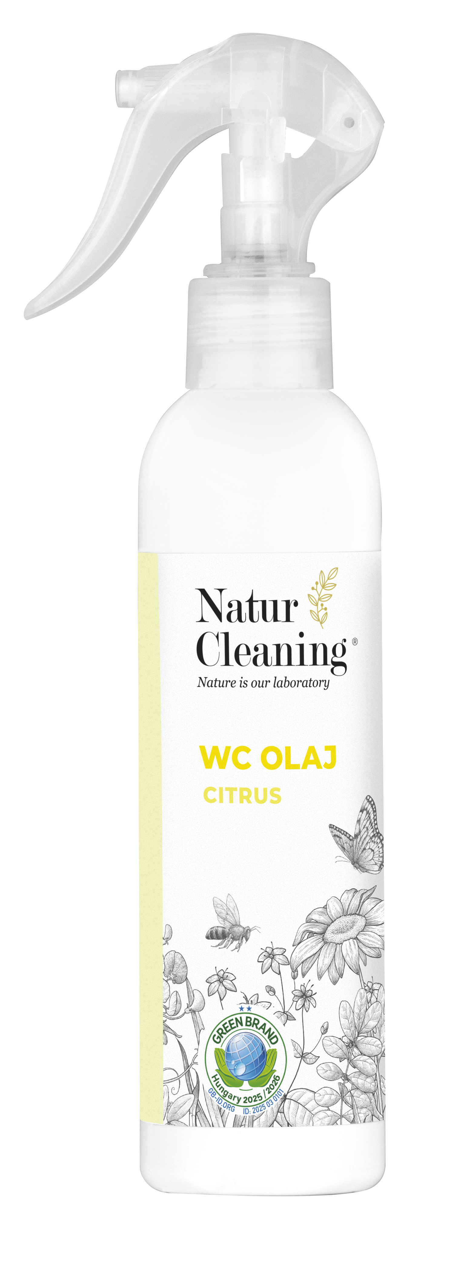 Naturcleaning WC olaj Citrus 200 ml