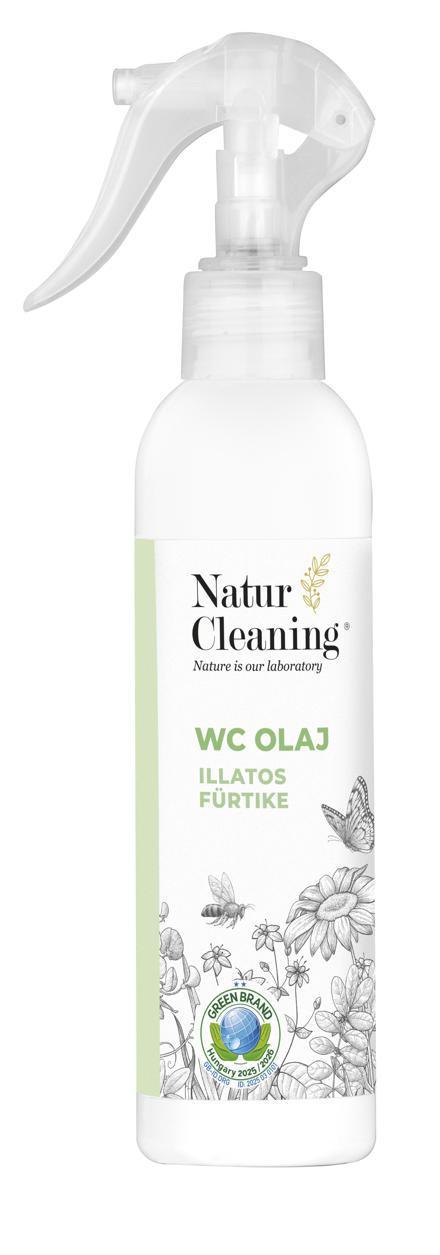 Naturcleaning WC olaj Illatos fürtike 200ml