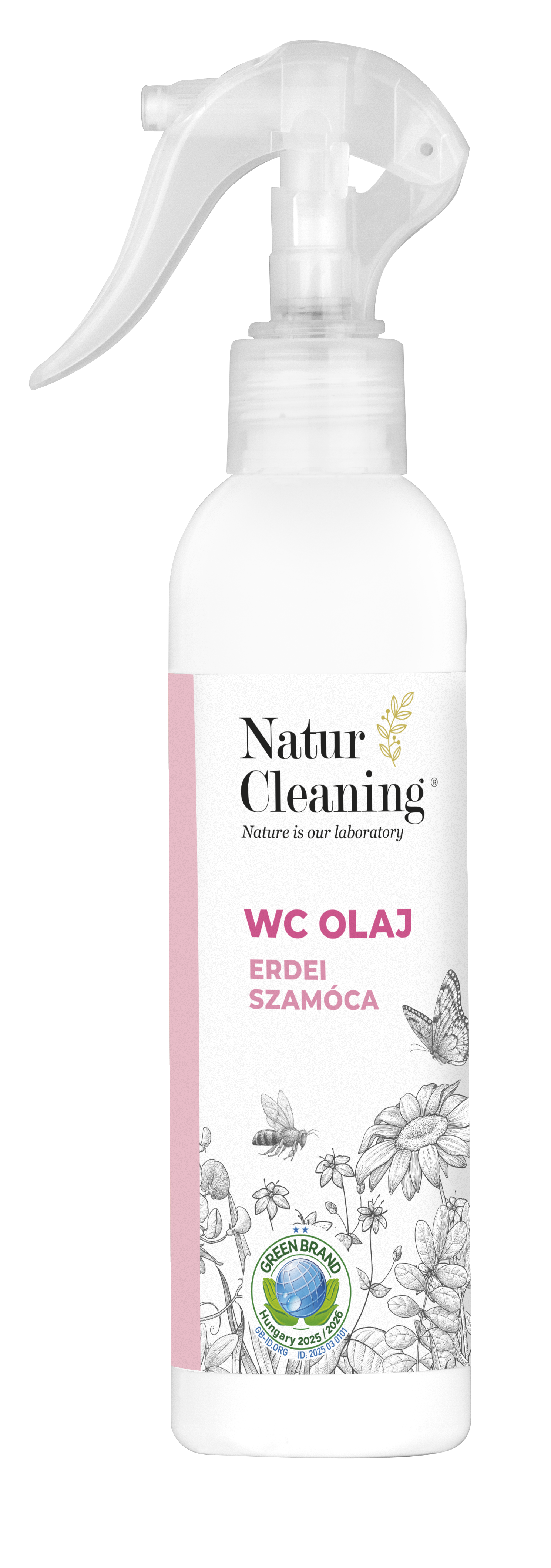 Naturcleaning WC olaj Erdei szamóca 200 ml