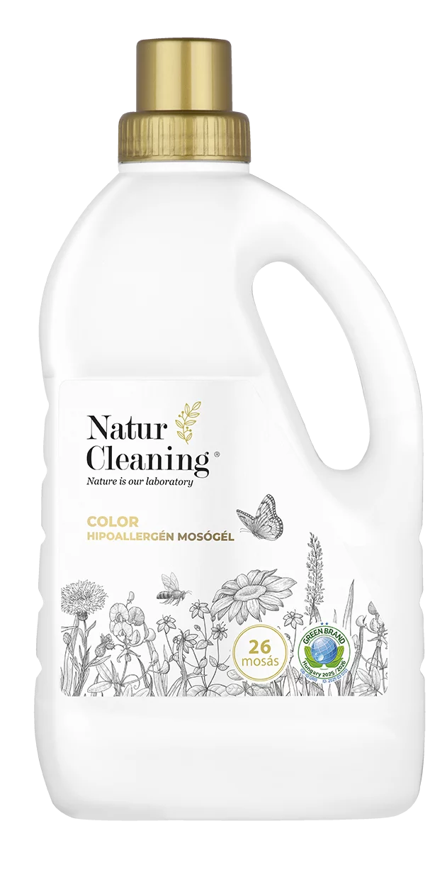 Naturcleaning Color hipoallergén mosógél 1,5 liter