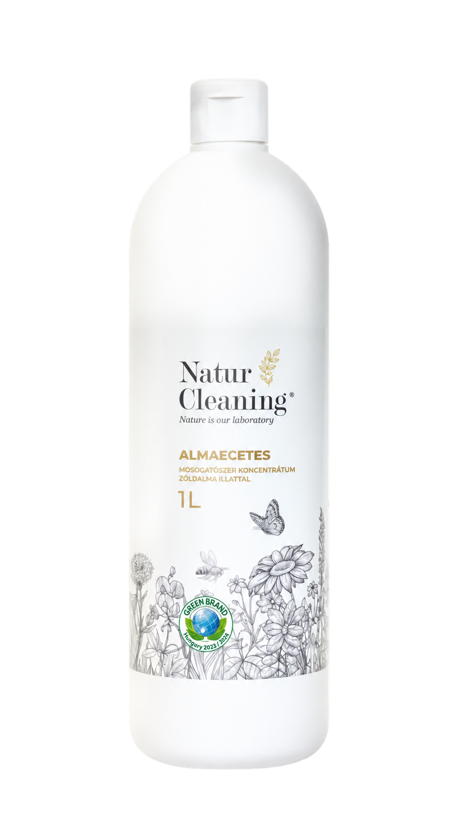 Naturcleaning Mosogatószer Almaecetes zöldalma illattal 1 liter