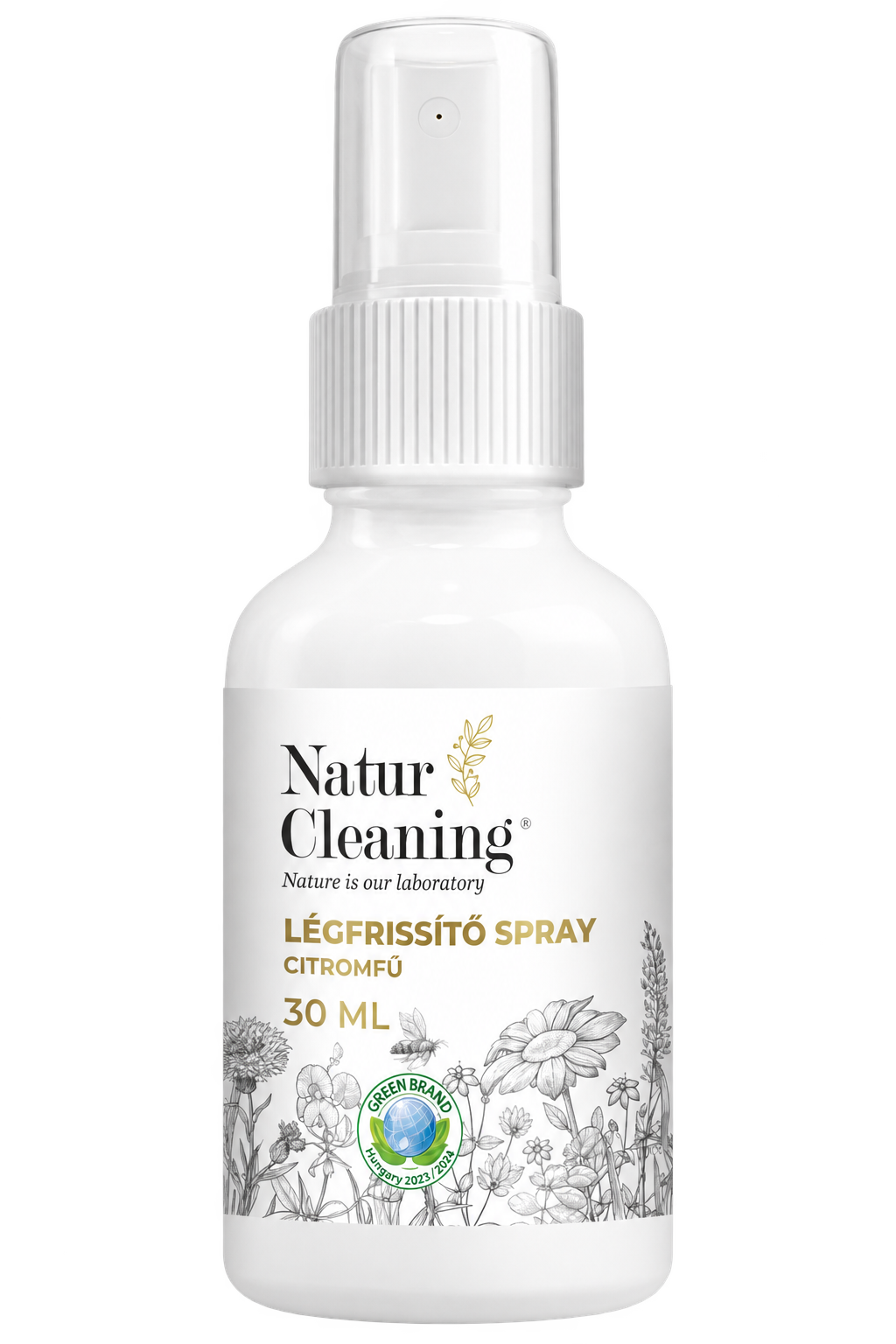 Naturcleaning Légfrissítő Spray Citromfű 30 ml
