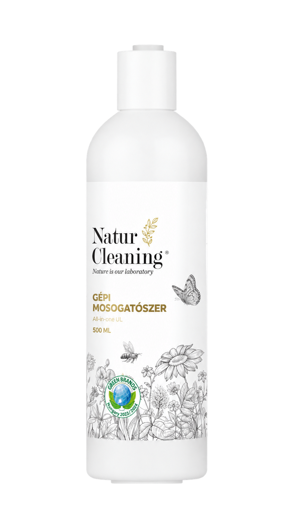 Naturcleaning Gépi Mosogatószer Almaecettel 500 ml