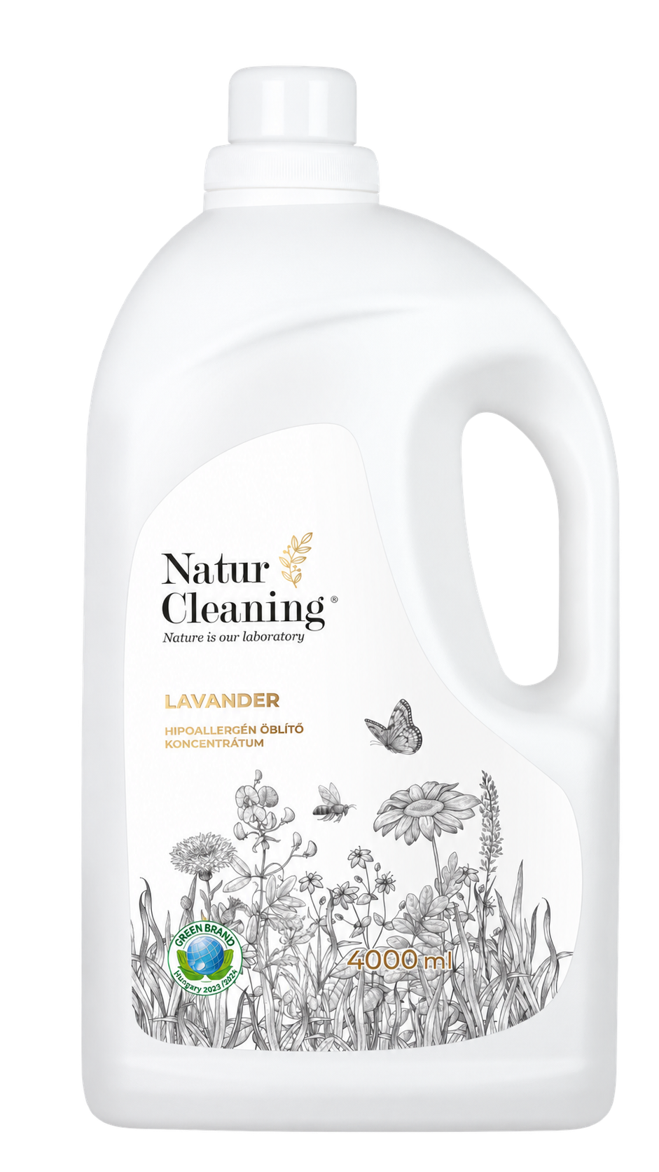 Naturcleaning Öblítő koncentrátum Levendula 4 liter