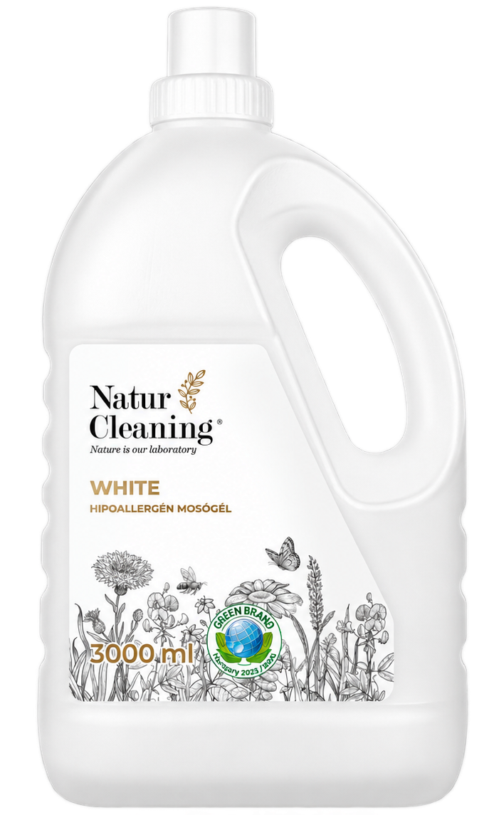 Naturcleaning White hipoallergén mosógél 3 liter