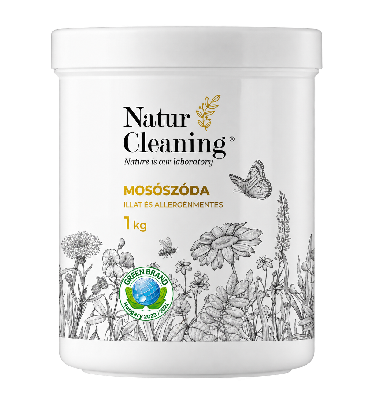 Illat,- és allergénmentes mosószóda 1 kg