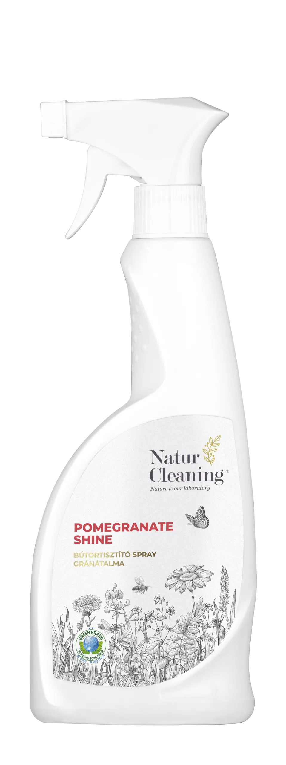 Naturcleaning Bútortisztító Spray Gránátalma Pomegranate Shine 500 ml
