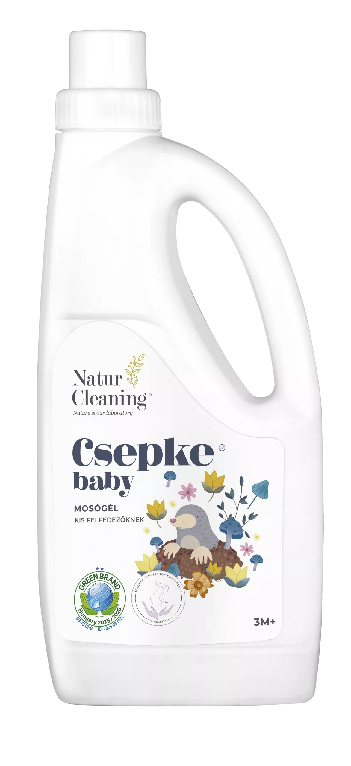 Csepke Baby Mosógél Kis Felfedezőknek 3m+ 1 liter