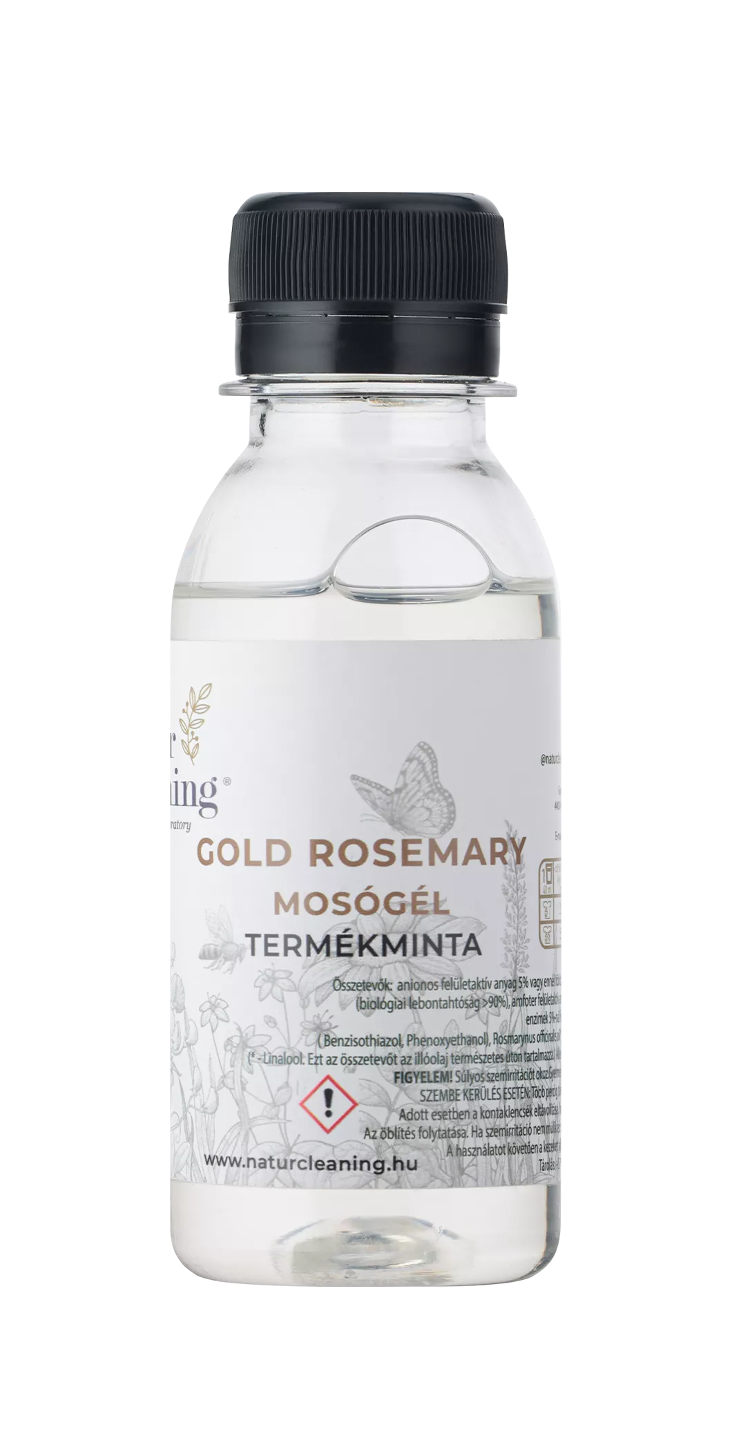Naturcleaning Gold Rosemary hipoallergén mosógél termékminta 100 ml