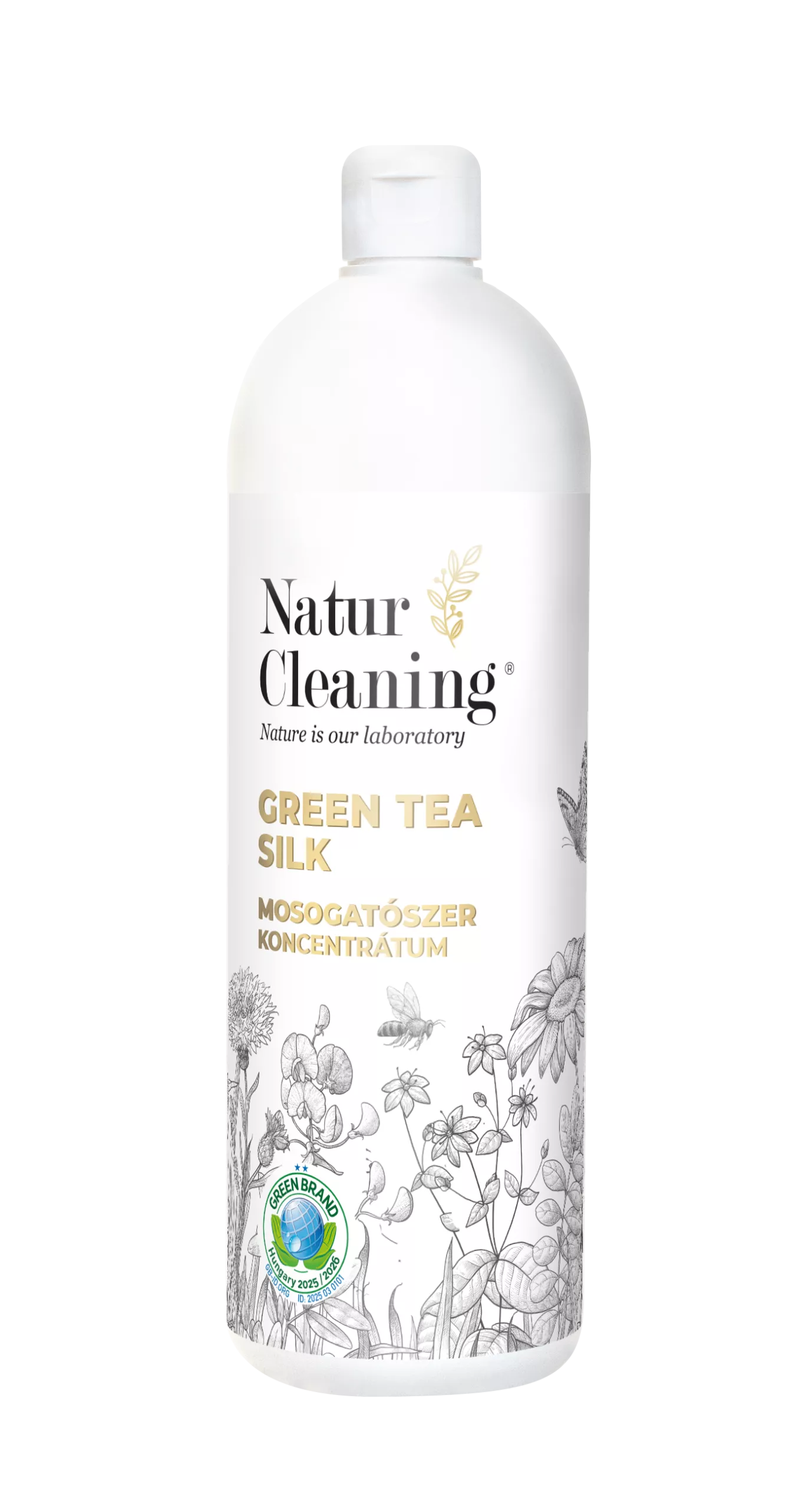 Naturcleaning Mosogatószer koncentrátum Green Tea Silk 1 liter
