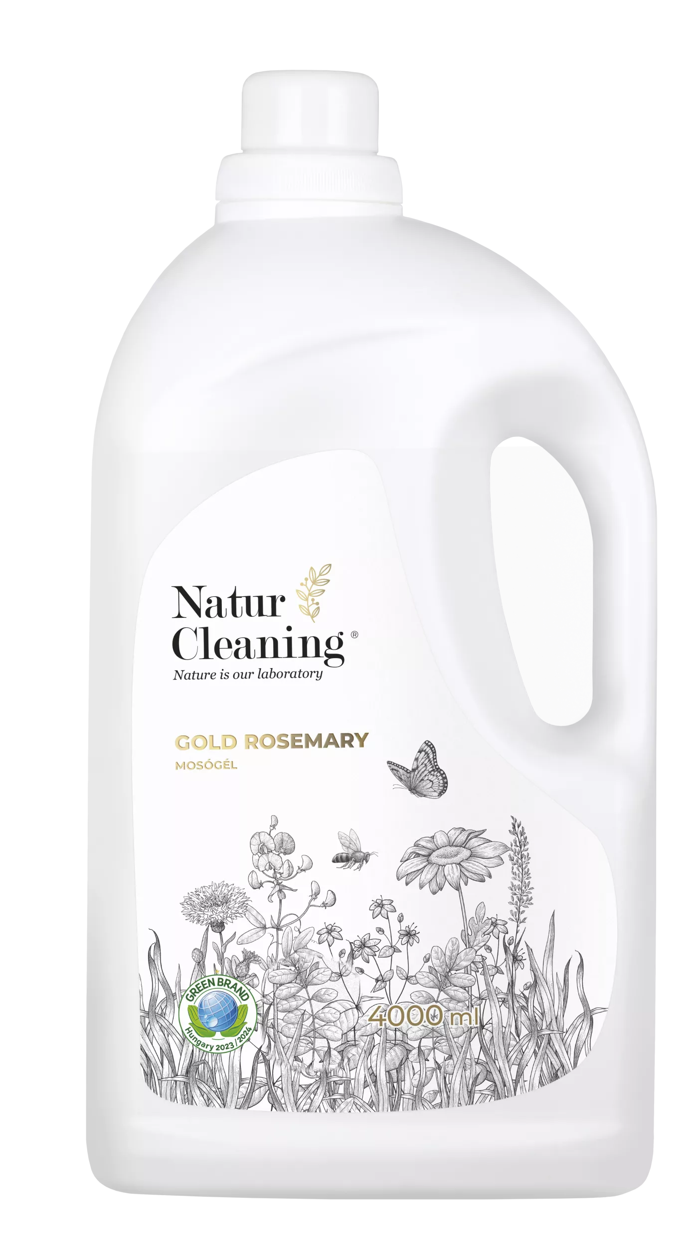 Naturcleaning Gold Rosemary hipoallergén mosógél 4 liter