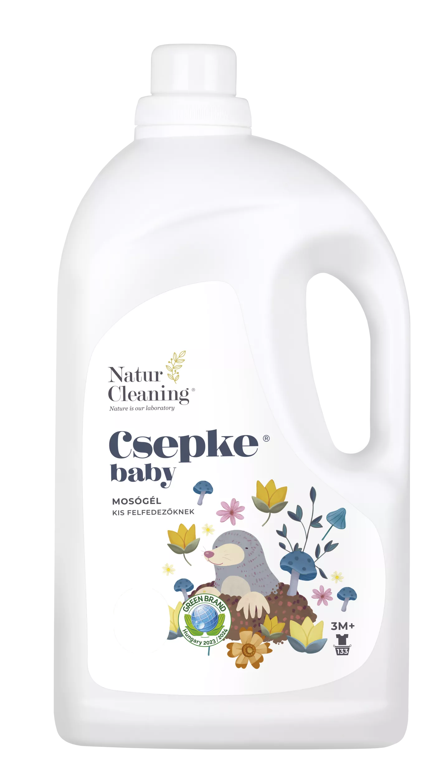 Csepke Baby Mosógél Kis Felfedezőknek 3m+ 4 liter