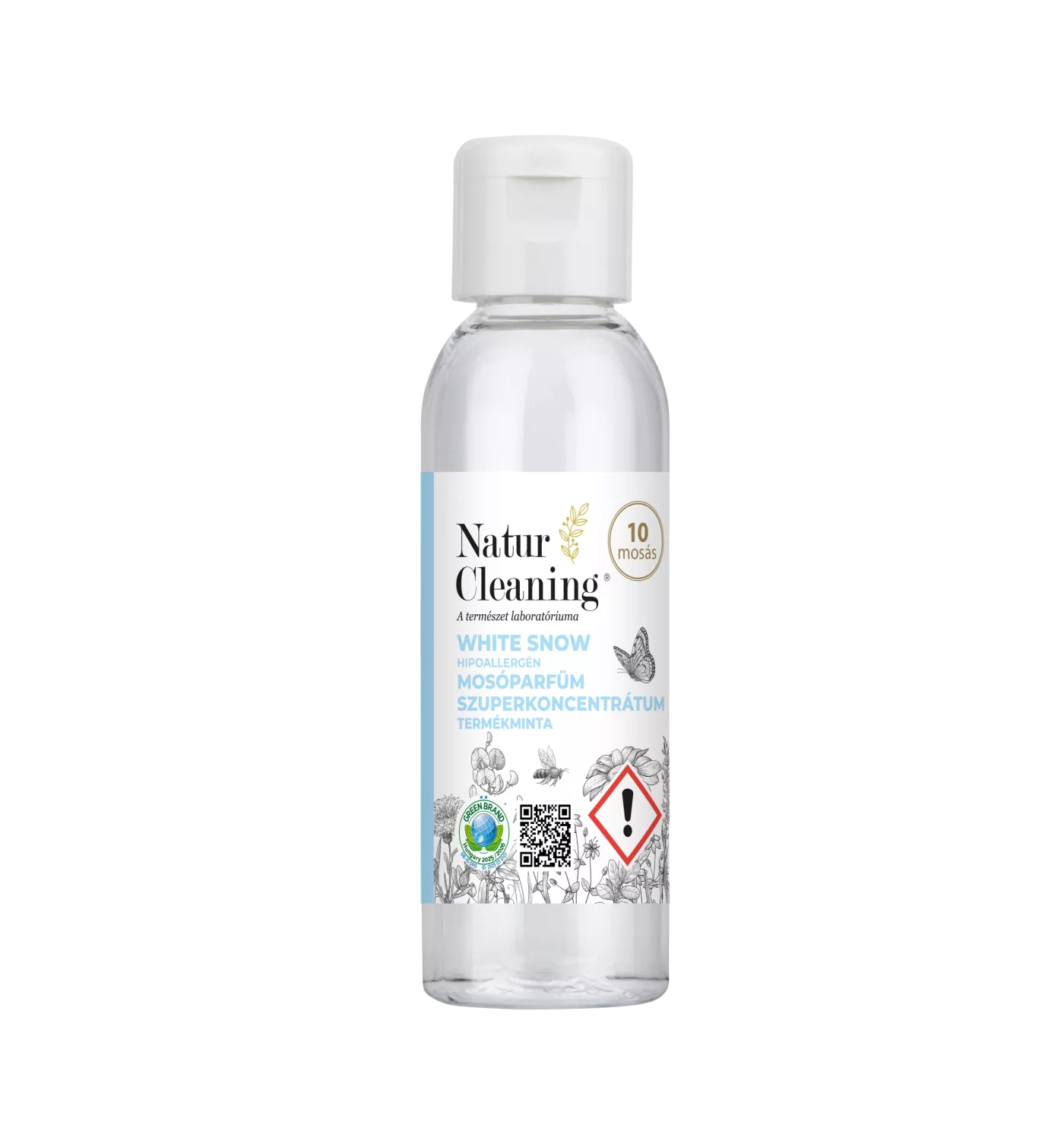 Naturcleaning White Snow Hipoallergén Mosóparfüm Szuperkoncentrátum 50 ml