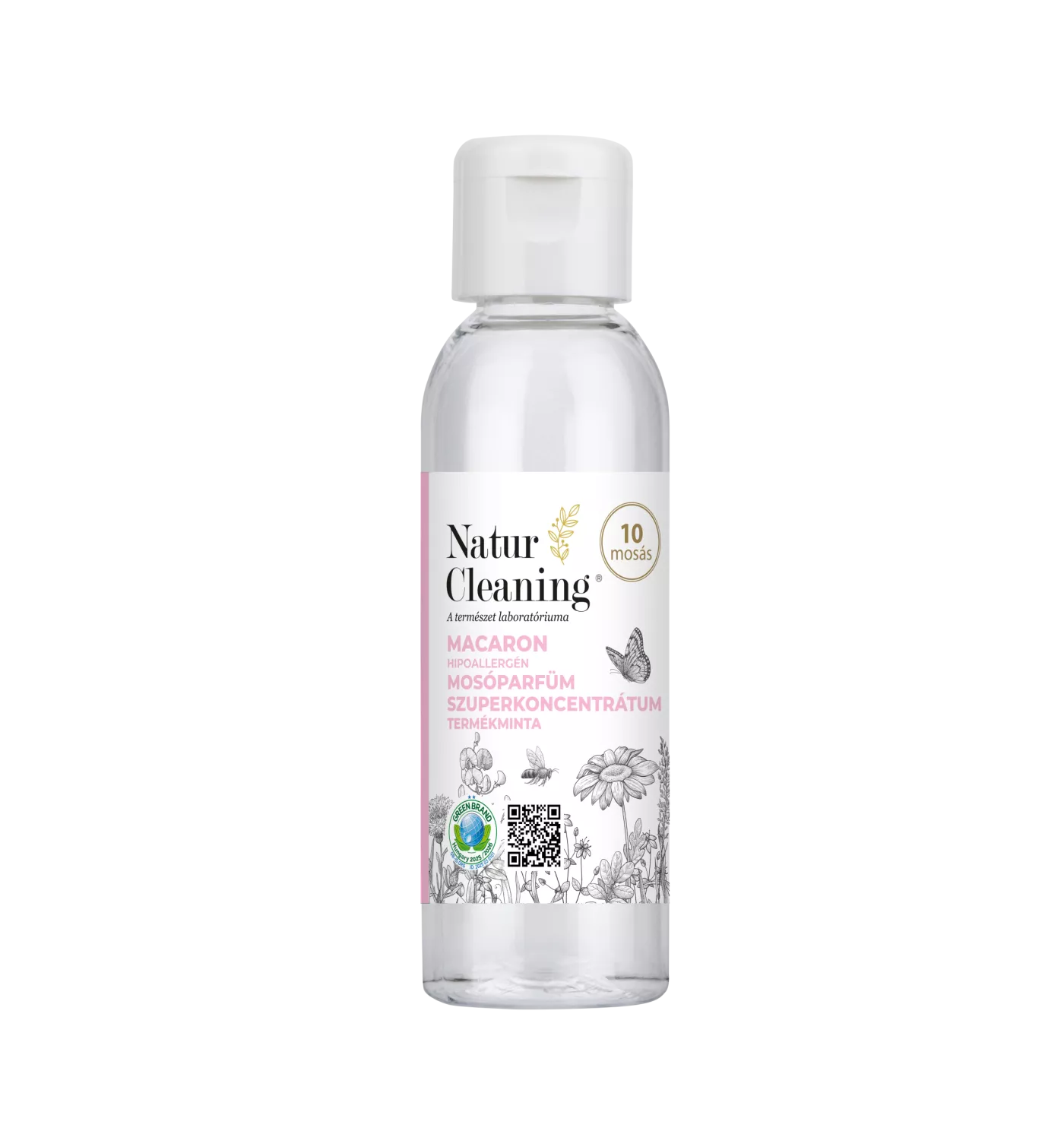 Naturcleaning Macaron Hipoallergén Mosóparfüm Szuperkoncentrátum 50 ml