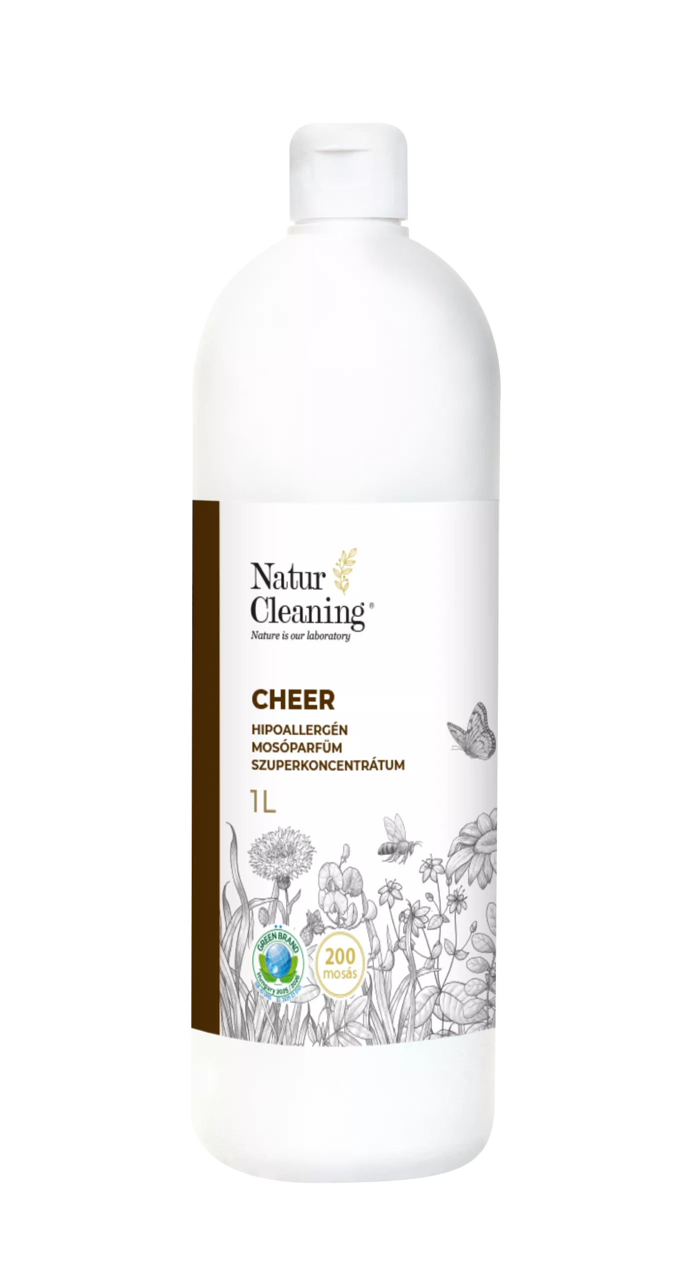Naturcleaning Cheer Hipoallergén Mosóparfüm Szuperkoncentrátum 1 liter