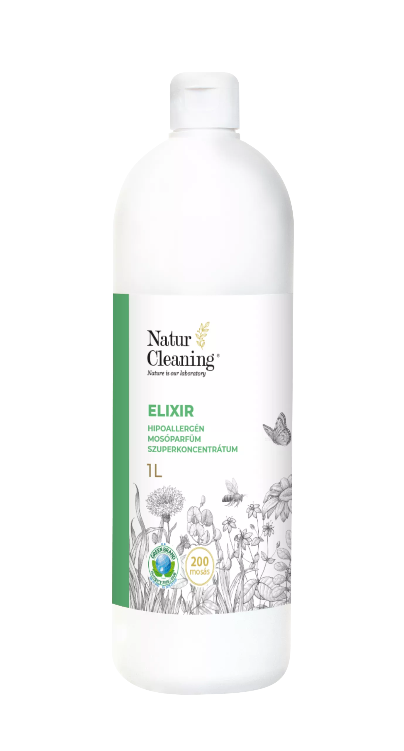 Naturcleaning Elixir Hipoallergén Mosóparfüm Szuperkoncentrátum 1 liter
