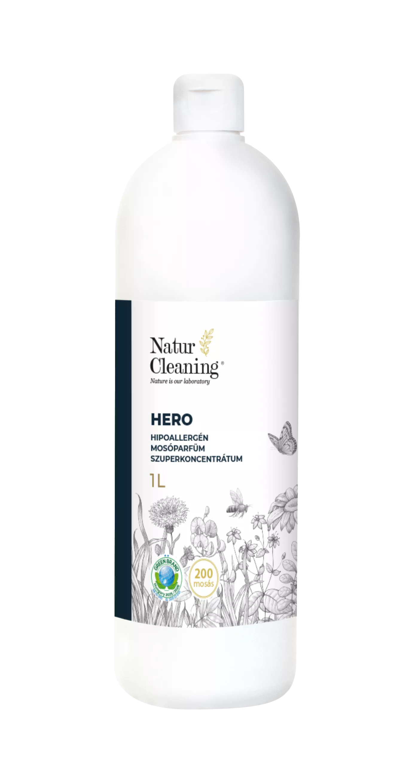 Naturcleaning Hero Hipoallergén Mosóparfüm Szuperkoncentrátum 1 liter