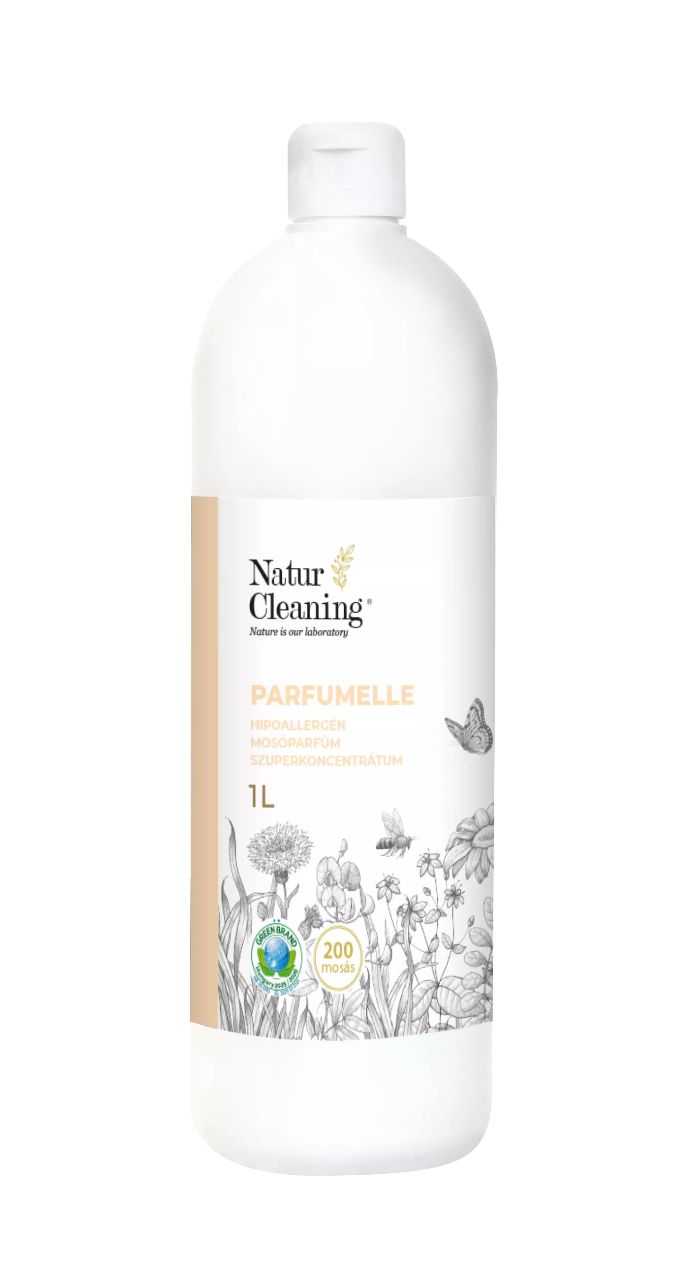 Naturcleaning Parfumelle Hipoallergén Mosóparfüm Szuperkoncentrátum 1 liter