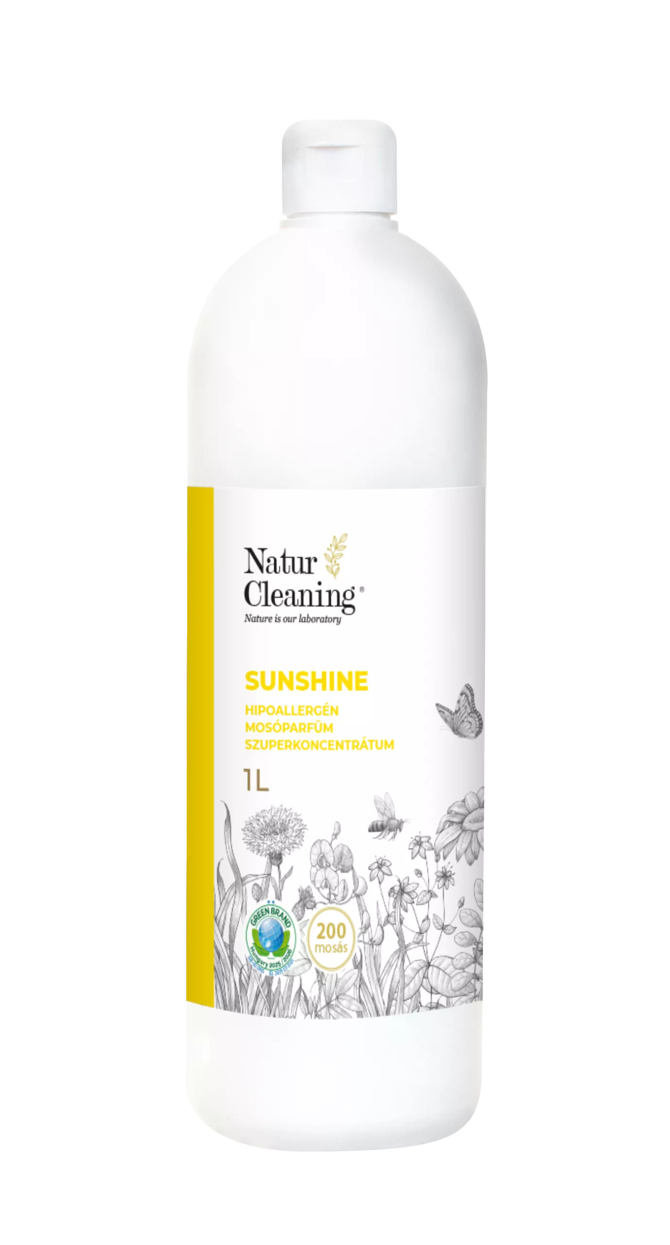 Naturcleaning Sunshine Hipoallergén Mosóparfüm Szuperkoncentrátum 1 liter
