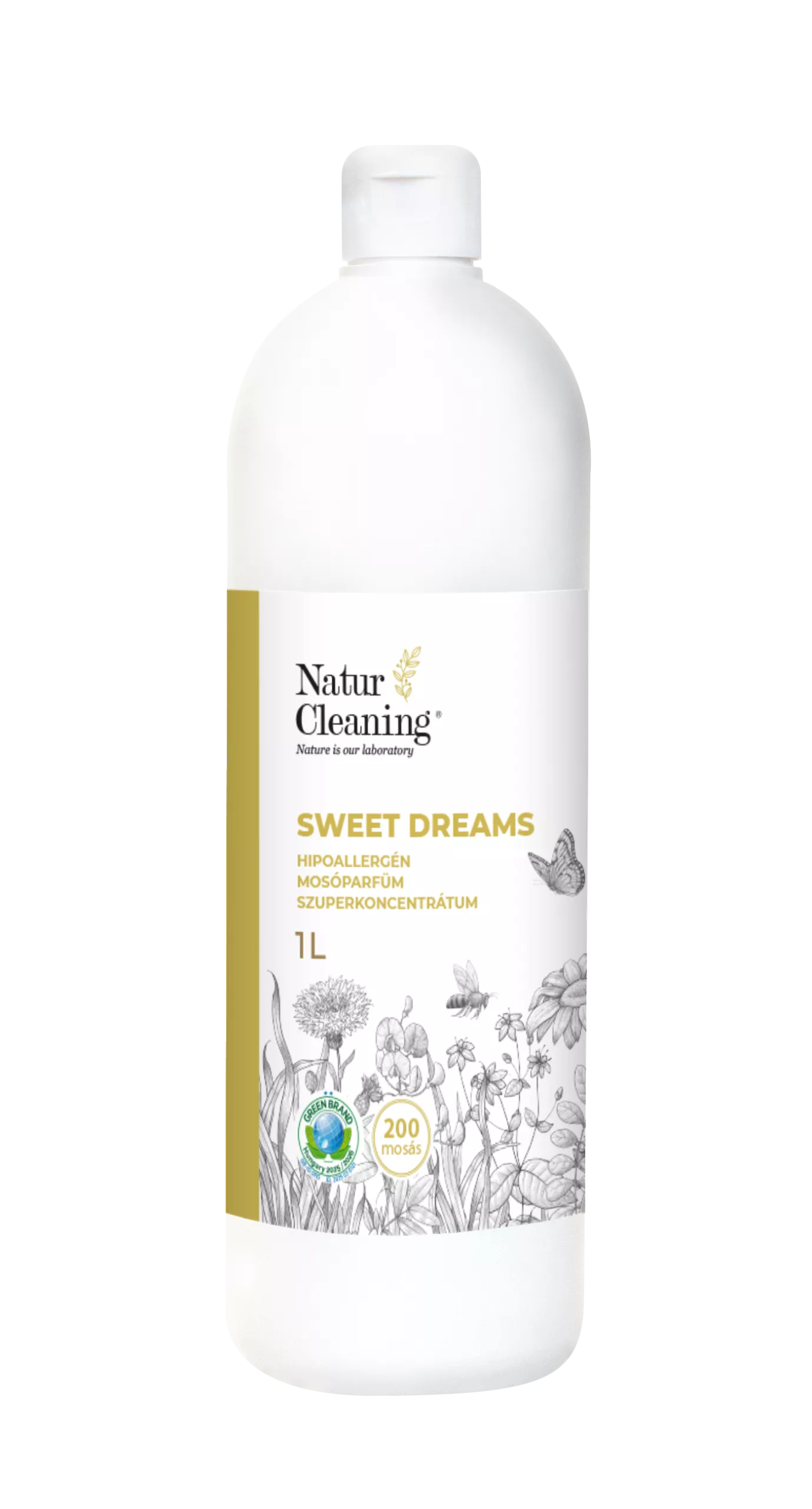 Naturcleaning Sweet Dreams Hipoallergén Mosóparfüm Szuperkoncentrátum 1 liter