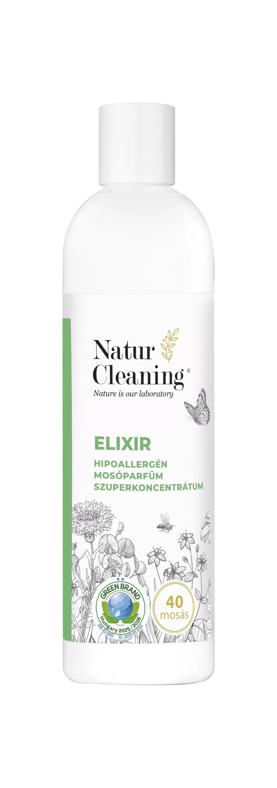 Naturcleaning Elixir Hipoallergén Mosóparfüm Szuperkoncentrátum 200 ml