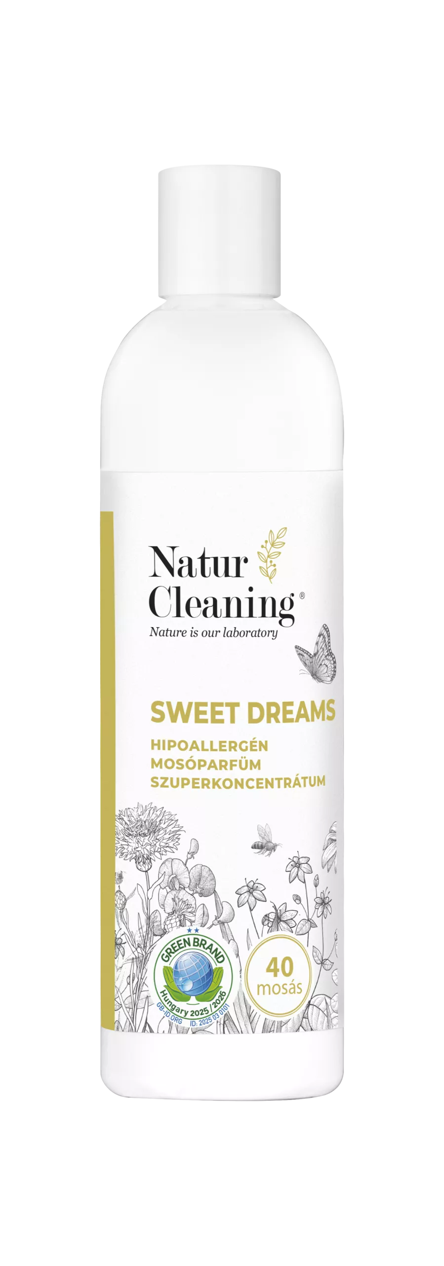 Naturcleaning Sweet Dreams Hipoallergén Mosóparfüm Szuperkoncentrátum 200 ml