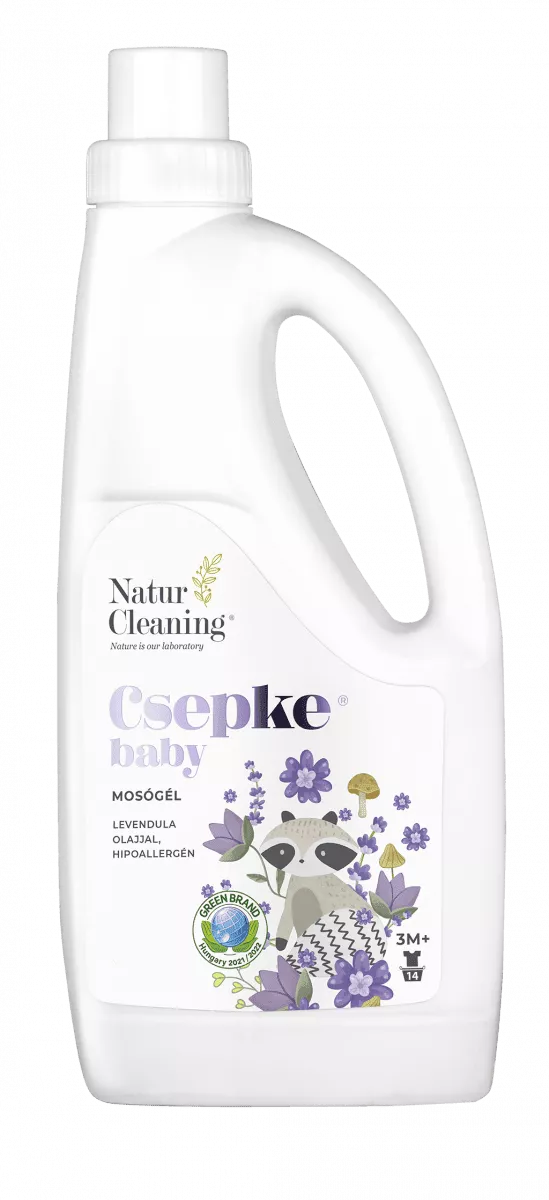 Csepke Baby mosógél levendula olajjal 3m+ 1 liter