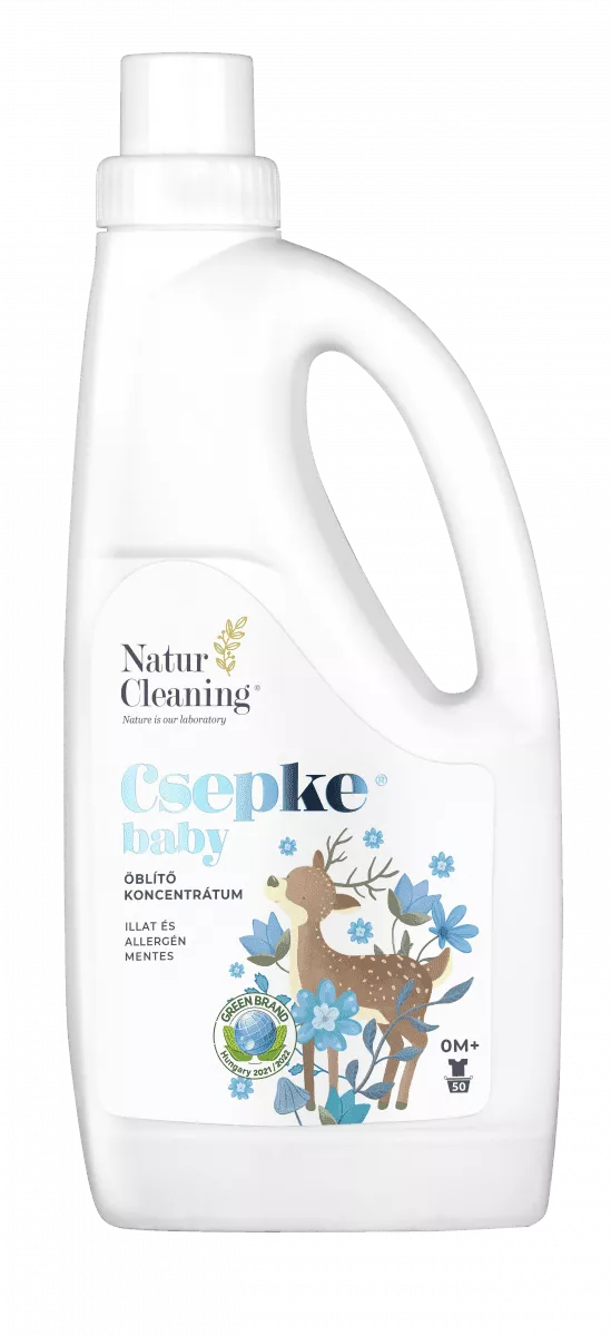 Csepke Baby allergénmentes öblítő 0m+ 1 liter
