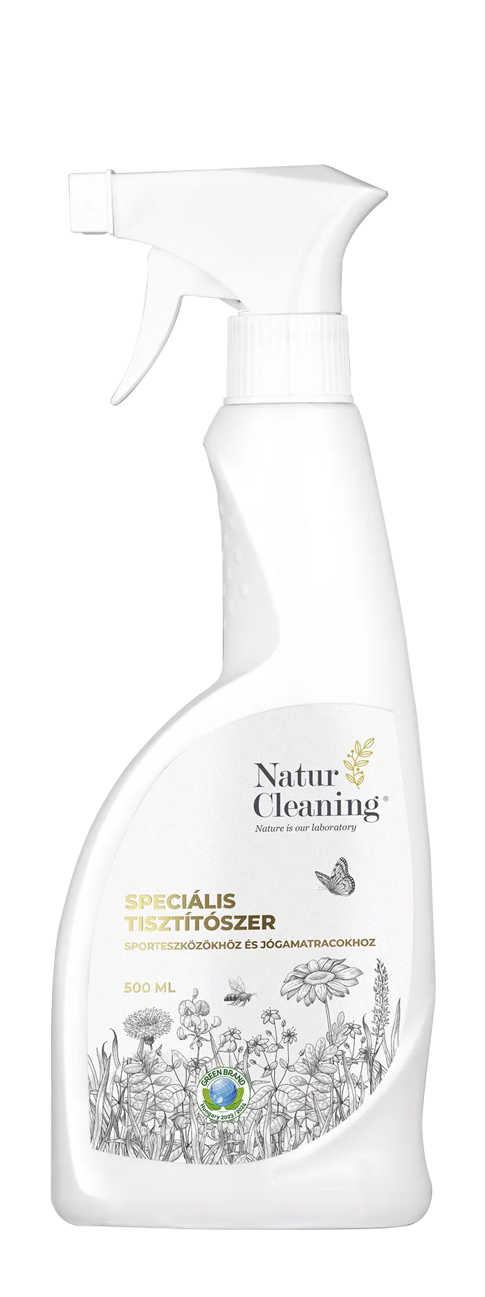 Naturcleaning speciális tisztítószer sporteszközökhöz és jógamatracokhoz 500 ml