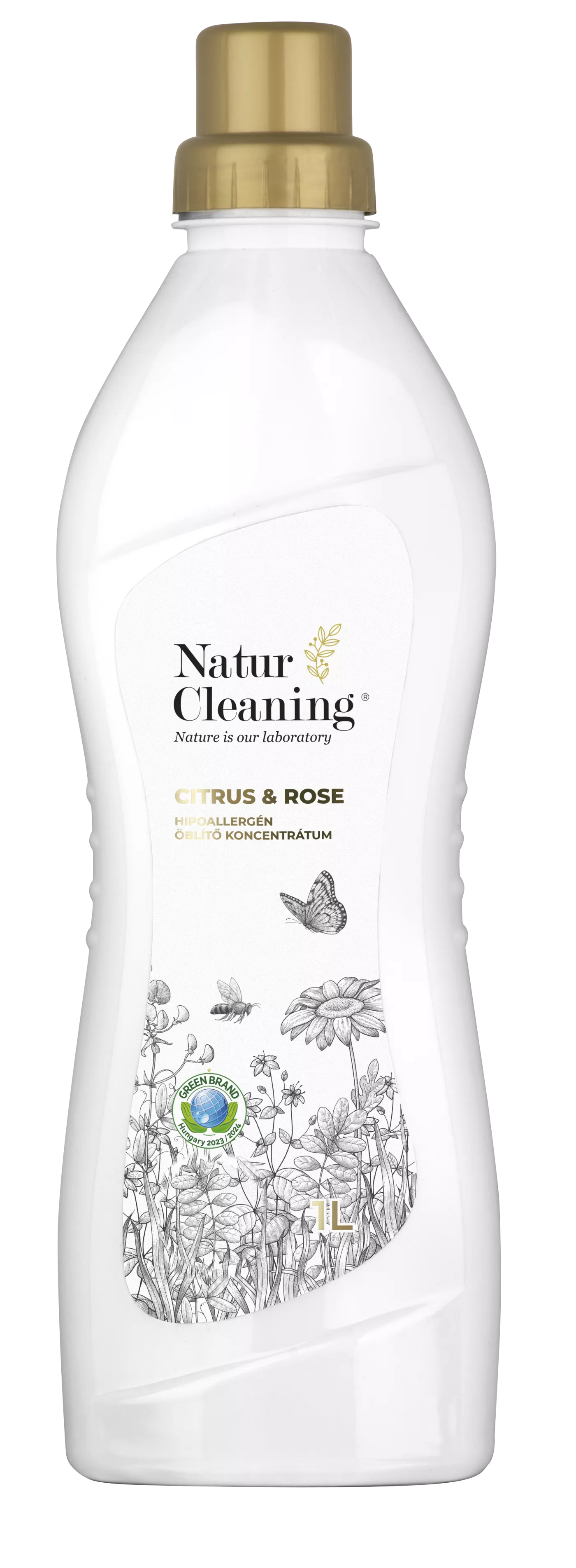 Naturcleaning Öblítő koncentrátum Citrus & Rose 1 liter