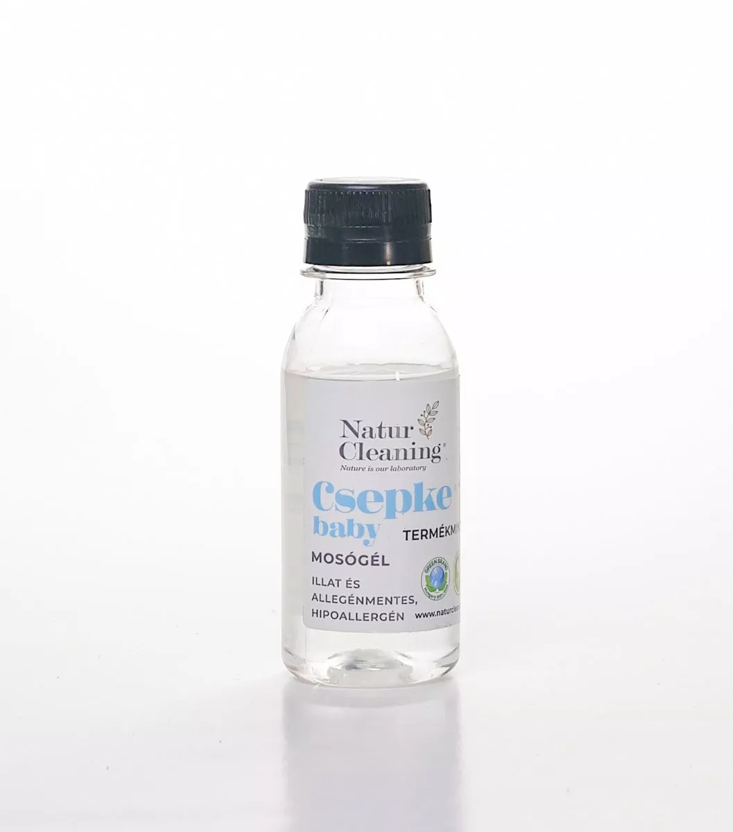 Csepke Baby allergénmentes mosógél termékminta 0m+