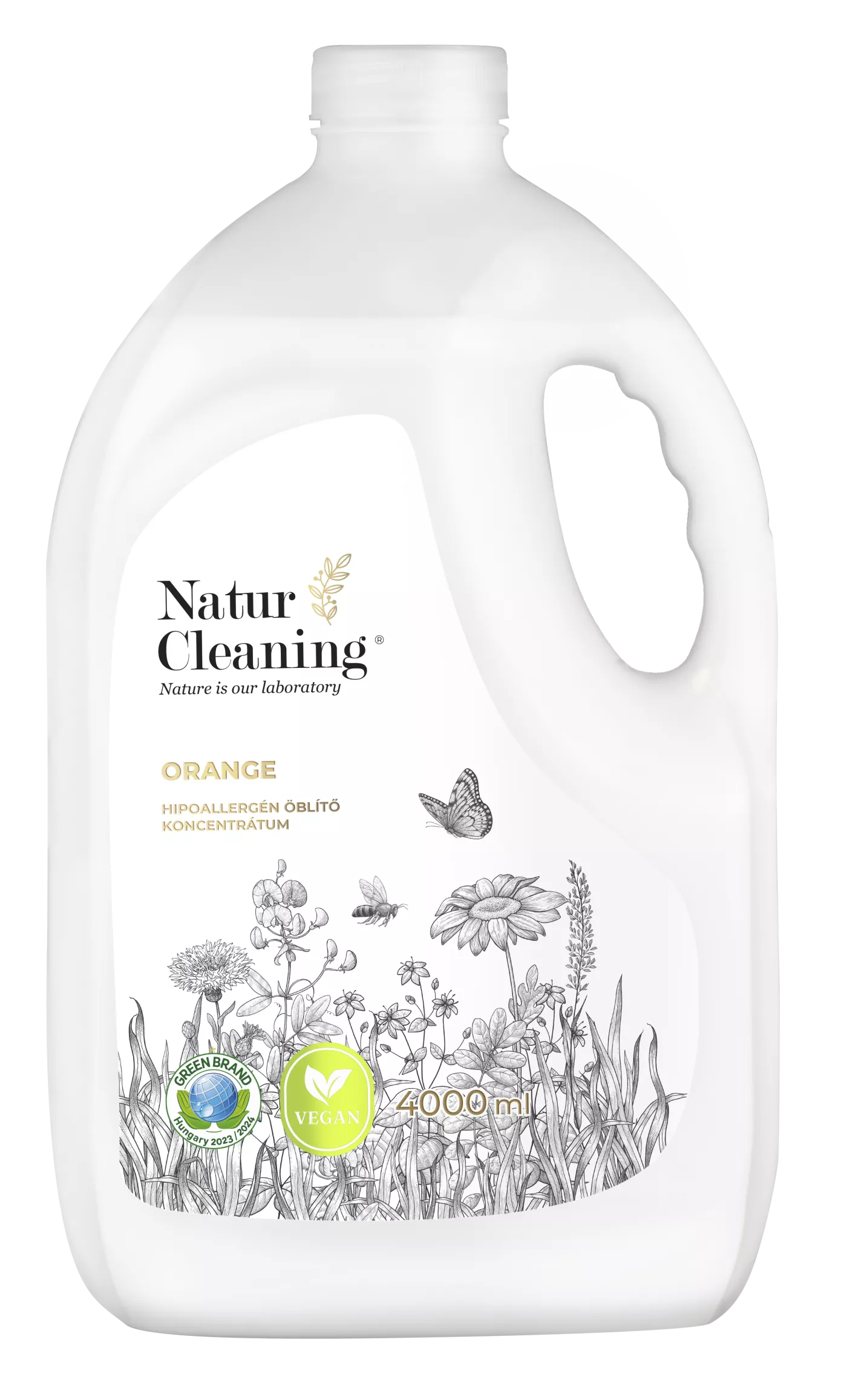 Naturcleaning Öblítő Koncentrátum Orange 4 liter
