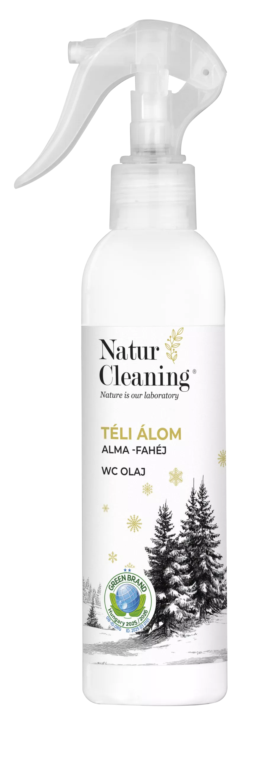 Naturcleaning Téli Álom WC olaj Alma-Fahéj 200 ml
