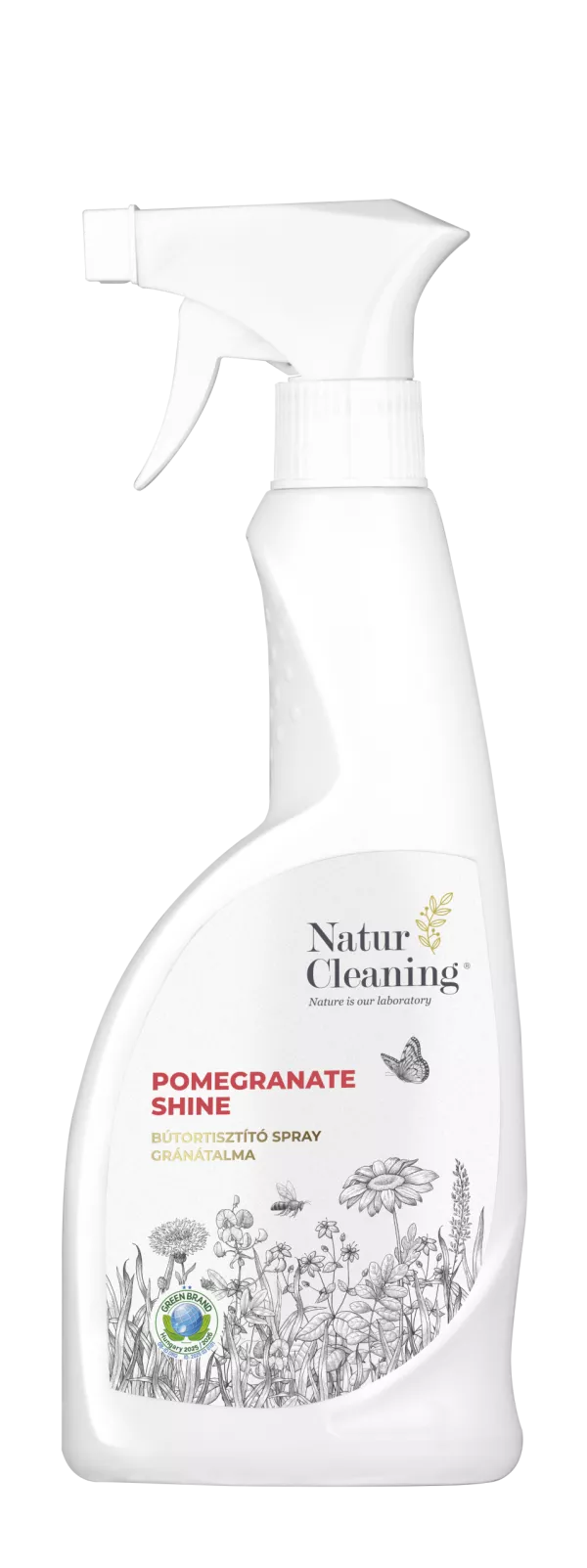Naturcleaning Bútortisztító Spray Gránátalma Pomegranate Shine 500 ml