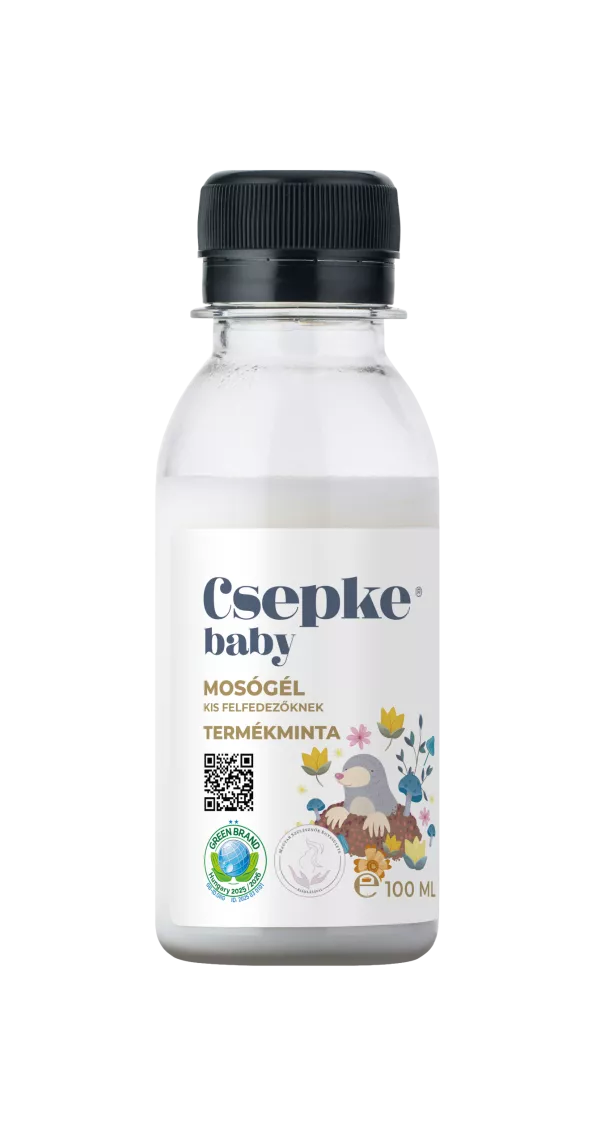 Csepke Baby Mosógél Termékminta Kis Felfedezőknek 3m+ 100 ml