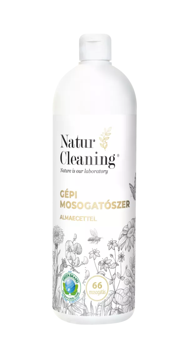 Naturcleaning Gépi Mosogatószer Almaecettel 1 liter