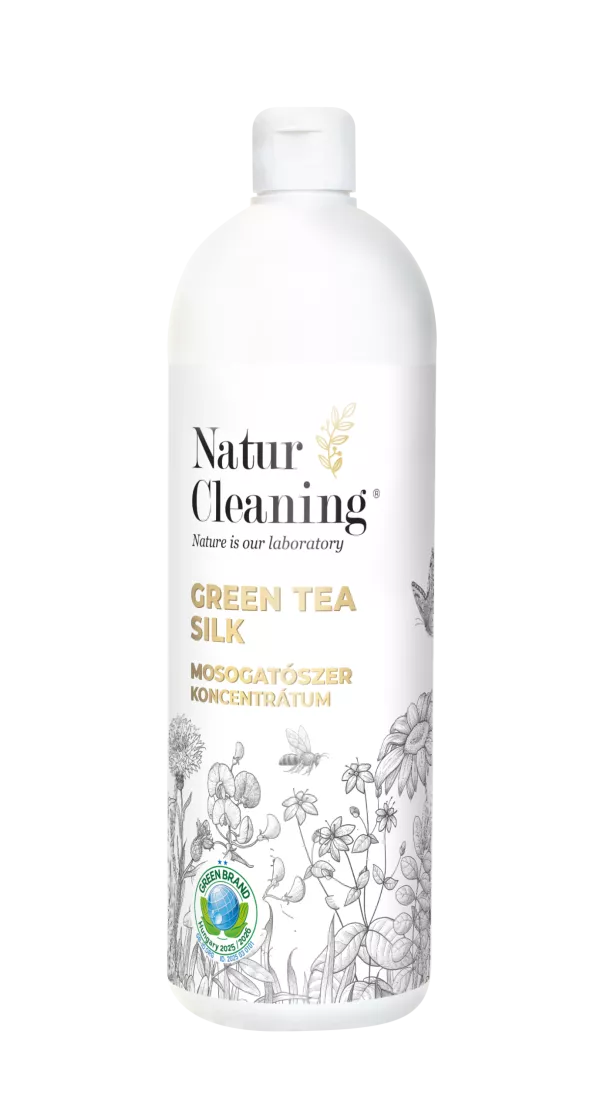 Naturcleaning Mosogatószer koncentrátum Green Tea Silk 1 liter