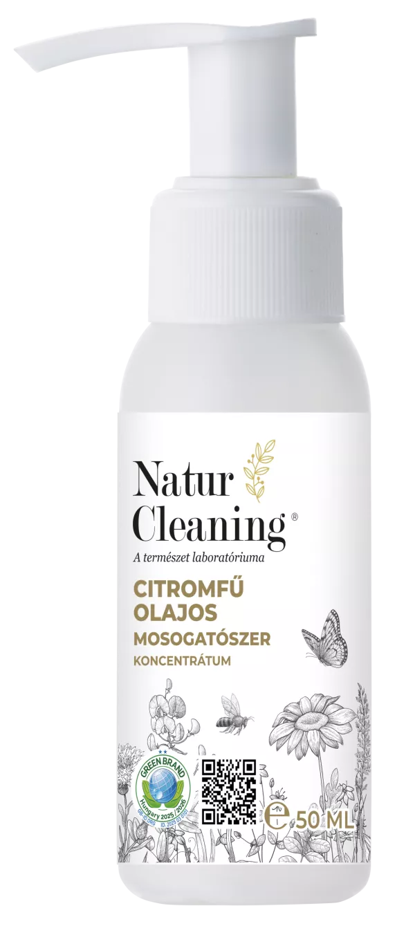 Naturcleaning Mosogatószer Citromfű olajos 50 ml