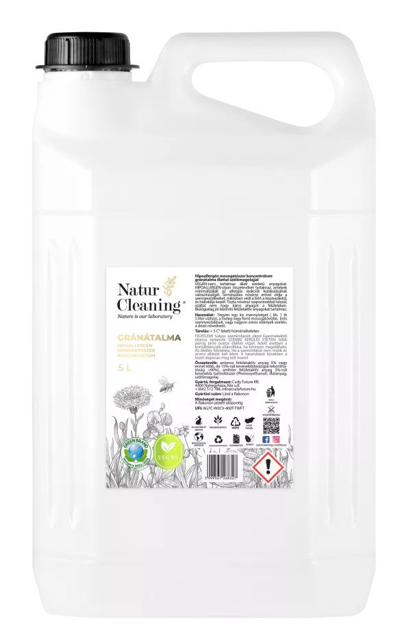 Naturcleaning Mosogatószer Gránátalma 5 liter