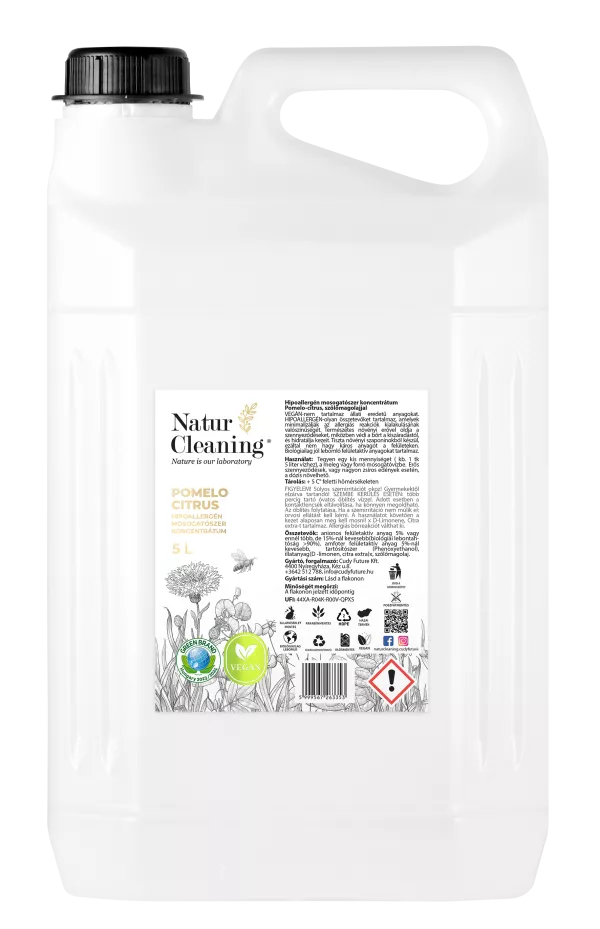 Naturcleaning Mosogatószer Pomelo-Citrus 5 liter