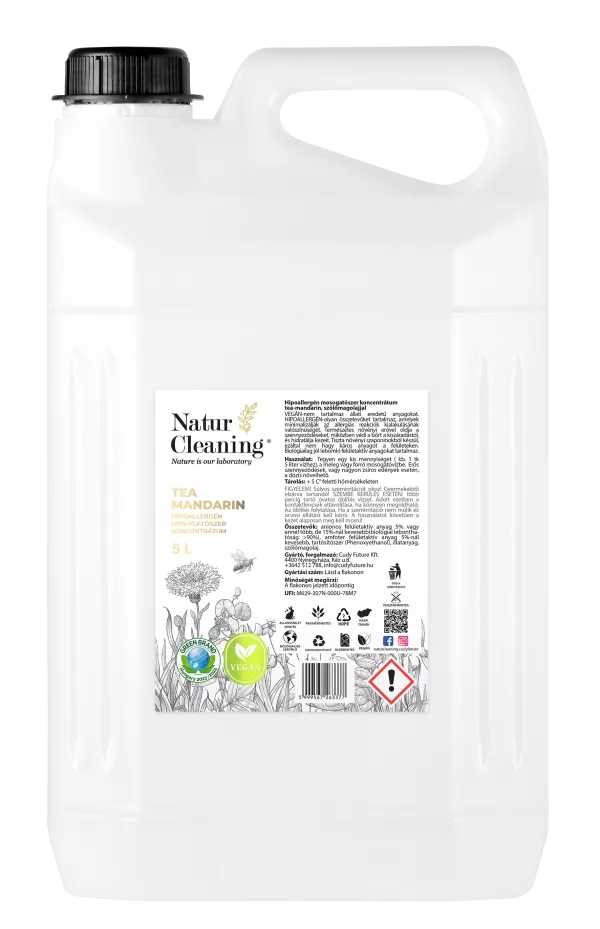 Naturcleaning Mosogatószer Tea-mandarin 5 liter