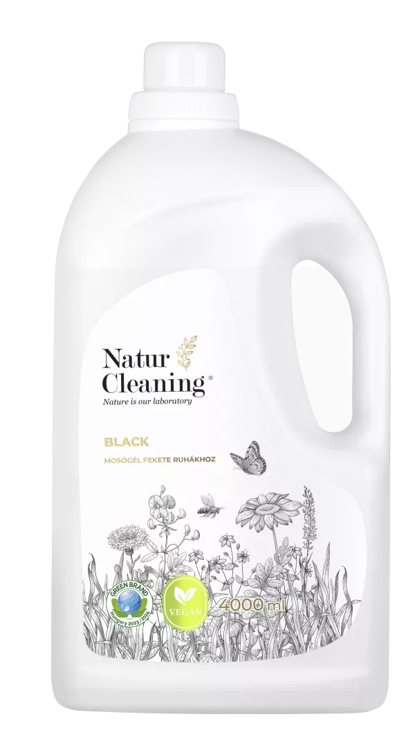 Naturcleaning Black hipoallergén mosógél 4 liter