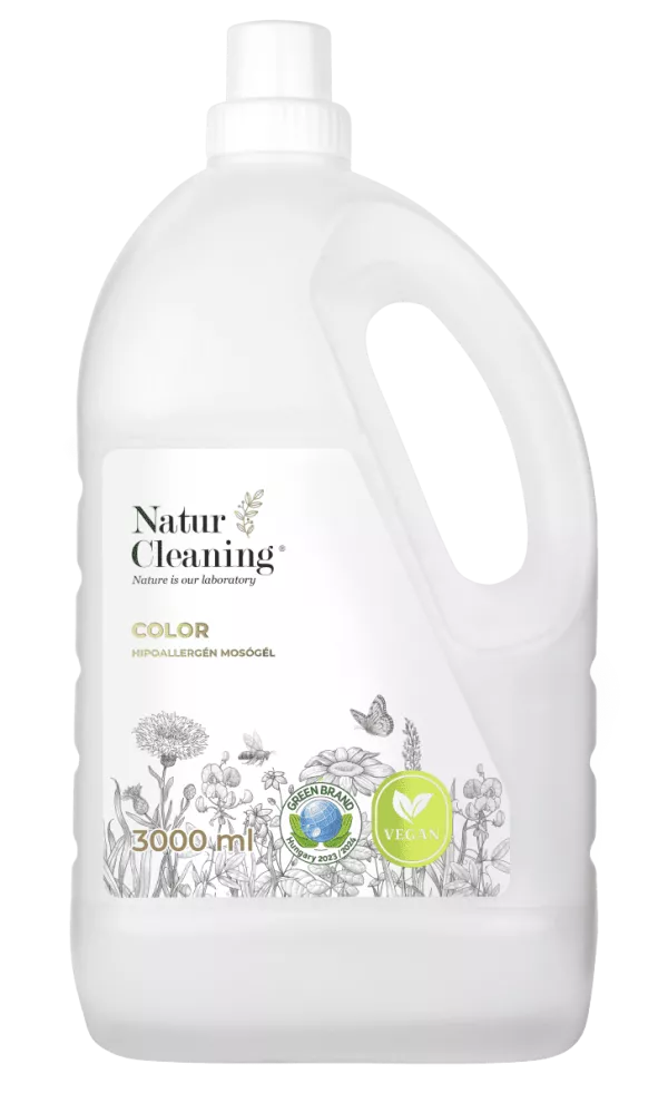 Naturcleaning Color hipoallergén  mosógél 3 liter