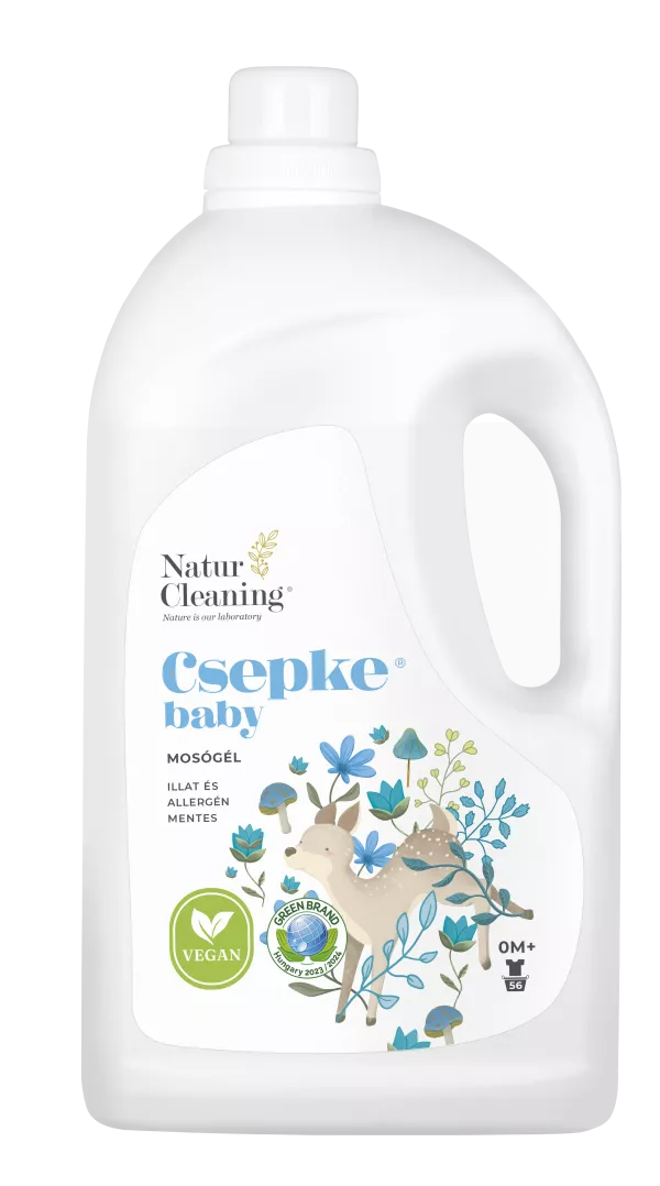 Csepke Baby allergénmentes mosógél 0m+4 liter