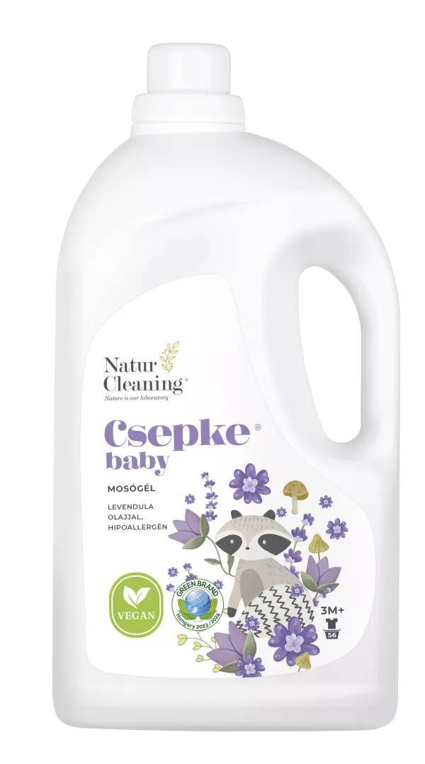 Csepke Baby mosógél levendula olajjal 3m+ 4 liter
