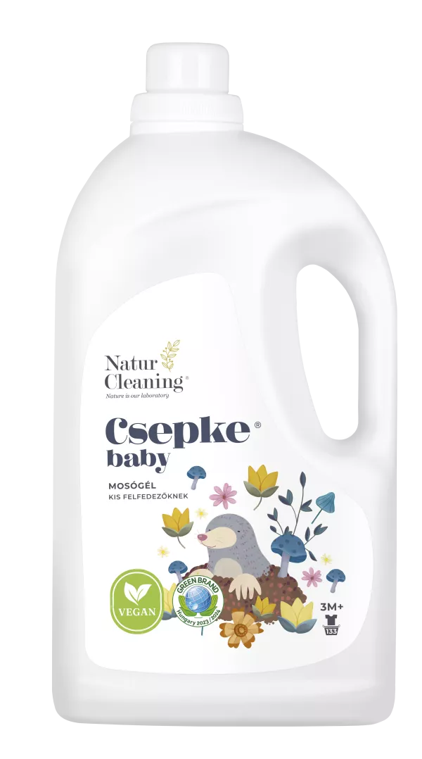 Csepke Baby Mosógél Kis Felfedezőknek 3m+ 4 liter